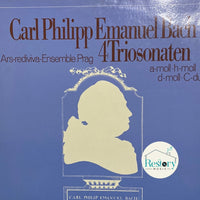 แผ่นเสียง Carl Philipp Emanuel Bach, Ars Rediviva Ensemble - 4 Triosonaten Vinyl VG+