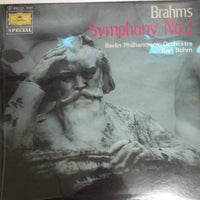 แผ่นเสียง Johannes Brahms, Karl Böhm, Berliner Philharmoniker - Symphony No.2 Vinyl VG+