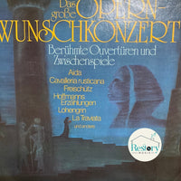 แผ่นเสียง Various - Das Grosse Opern Wunschkonzert Berühmte Ouvertüren Und Zwischenspiele Vinyl VG