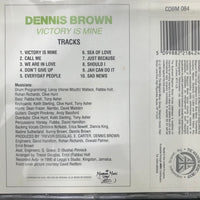 ซีดี Dennis Brown - Victory Is Mine CD VG+