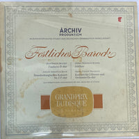 แผ่นเสียง Jean-Joseph Mouret, Georg Friedrich Händel, Johann Sebastian Bach, Georg Philipp Telemann - 4 Fanfares In D Major / Jubilate / Brandenburg Concerto / Concerto In Eb Major For 2 Horns Vinyl VG+