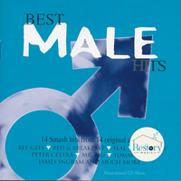 ซีดี Various - Best Male Hits CD VG+ แผ่นสีทอง
