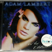 ซีดี Adam Lambert - For Your Entertainment CD VG+