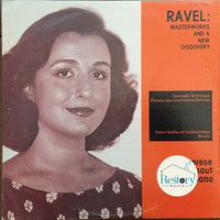 แผ่นเสียง Maurice Ravel - Thérèse Dussaut - Masterworks And A New Discovery Vinyl VG+