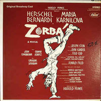 Herschel Bernardi, Maria Karnilova : Zorbá (Original Broadway Cast) (LP, Album, RP)