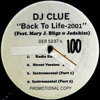 DJ Clue : Back 2 Life 2001 (12", Promo)