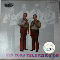 Frank Alpers, Howard C. Estep With The Born Again Bluegrass Band : Turn Your Television On (LP, Album)