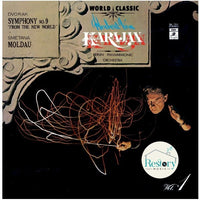 แผ่นเสียง Antonín Dvořák, Bedřich Smetana, Herbert von Karajan, Berliner Philharmoniker - Symphony No. 9 "From The New World" / Moldau Vinyl VG+