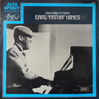 Earl Hines : Solo Walk In Tokyo (LP, Album)