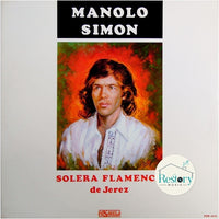 Manolo Simón : Solera Flamenca De Jerez (LP)