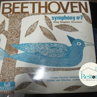 Ludwig van Beethoven, Wiener Festspielorchester, Willem Van Otterloo : Symphony No. 7 / King Stephen Overture (LP)