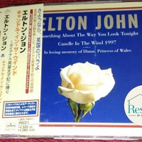 ซีดี Elton John - Something About The Way You Look Tonight / Candle In The Wind 1997 CD VG+
