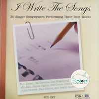 ซีดี Various - I Write The Songs CD VG+ 2CDs