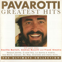 Luciano Pavarotti With Guest Stars Cecilia Bartoli, Andrea Bocelli, Frank Sinatra - Greatest Hits The Ultimate Collection CD VG
