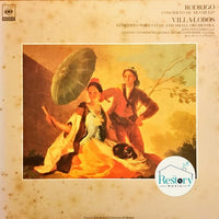 แผ่นเสียง Joaquín Rodrigo / Heitor Villa-Lobos - John Williams , Daniel Barenboim, English Chamber Orchestra - Rodrigo: Concierto De Aranjuez / Villa-Lobos: Concerto For Guitar Vinyl VG+