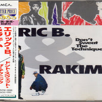 Eric B. & Rakim - Don't Sweat The Technique CD VG+