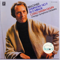 Anton Bruckner, Carlo Maria Giulini, Chicago Symphony Orchestra : Symphony No. 9 In D Minor (LP, Quad)