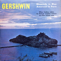 George Gershwin – William Steinberg conducts the Pittsburgh Symphony Orchestra, Jesus Maria Sanroma : Rhapsody In Blue / American In Paris (LP, Album, Mono, Club)