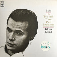 Johann Sebastian Bach, Glenn Gould : The Two And Three Part Inventions (Inventions & Sinfonias) (LP, RE)