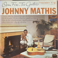 Johnny Mathis : Open Fire, Two Guitars (LP, Album, Mono, Hol)