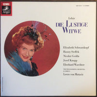 Franz Lehár, Elisabeth Schwarzkopf, Hanny Steffek, Nicolai Gedda, Josef Knapp (2), Eberhard Wächter, Philharmonia Orchestra And Philharmonia Chorus : Die Lustige Witwe (2xLP, Album + Box)
