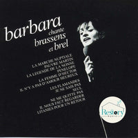 Barbara - Chante Brassens Et Brel CD VG+