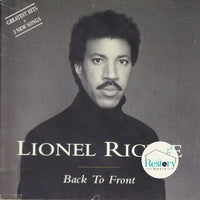 ซีดี Lionel Richie - Back To Front CD VG+