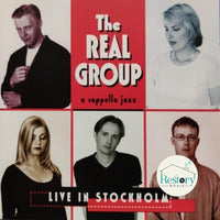 ซีดี The Real Group - A Cappella Jazz - Live in Stockholm CD VG+