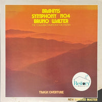 แผ่นเสียง Bruno Walter, Columbia Symphony Orchestra, Johannes Brahms - Symphony No. 4 Vinyl VG+