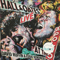Daryl Hall & John Oates With David Ruffin & Eddie Kendricks : Live At The Apollo (LP, Album)
