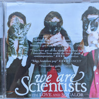 We Are Scientists - With Love And Squalor CD NM or M-