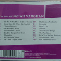 ซีดี Sarah Vaughan - The Best Of CD NM or M-