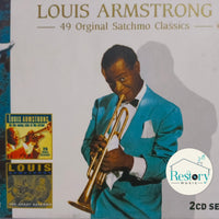 ซีดี Louis Armstrong - 49 Original Satchmo Classics CD VG+