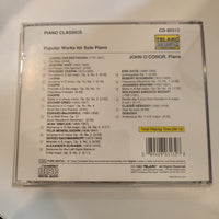 ซีดี John O'Conor - Piano Classics - Popular Works for Solo Piano CD VG+