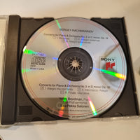 ซีดี Sergei Vasilyevich Rachmaninoff - Yefim Bronfman, Philharmonia Orchestra, Esa-Pekka Salonen - Piano Concertos Nos. 2 + 3 CD VG+