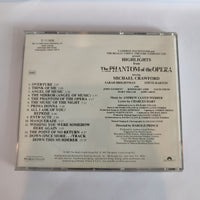 ซีดี Andrew Lloyd Webber, Michael Crawford, Sarah Brightman, Steve Barton - Highlights From The Phantom Of The Opera The Original Cast Recording CD VG+