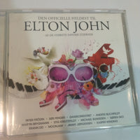 ซีดี Various - Den Officielle Hyldest Til Elton John - Af De Største Danske Stjerner CD VG+