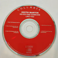 ซีดี Keith Martin - Never Find Someone Like You CD VG