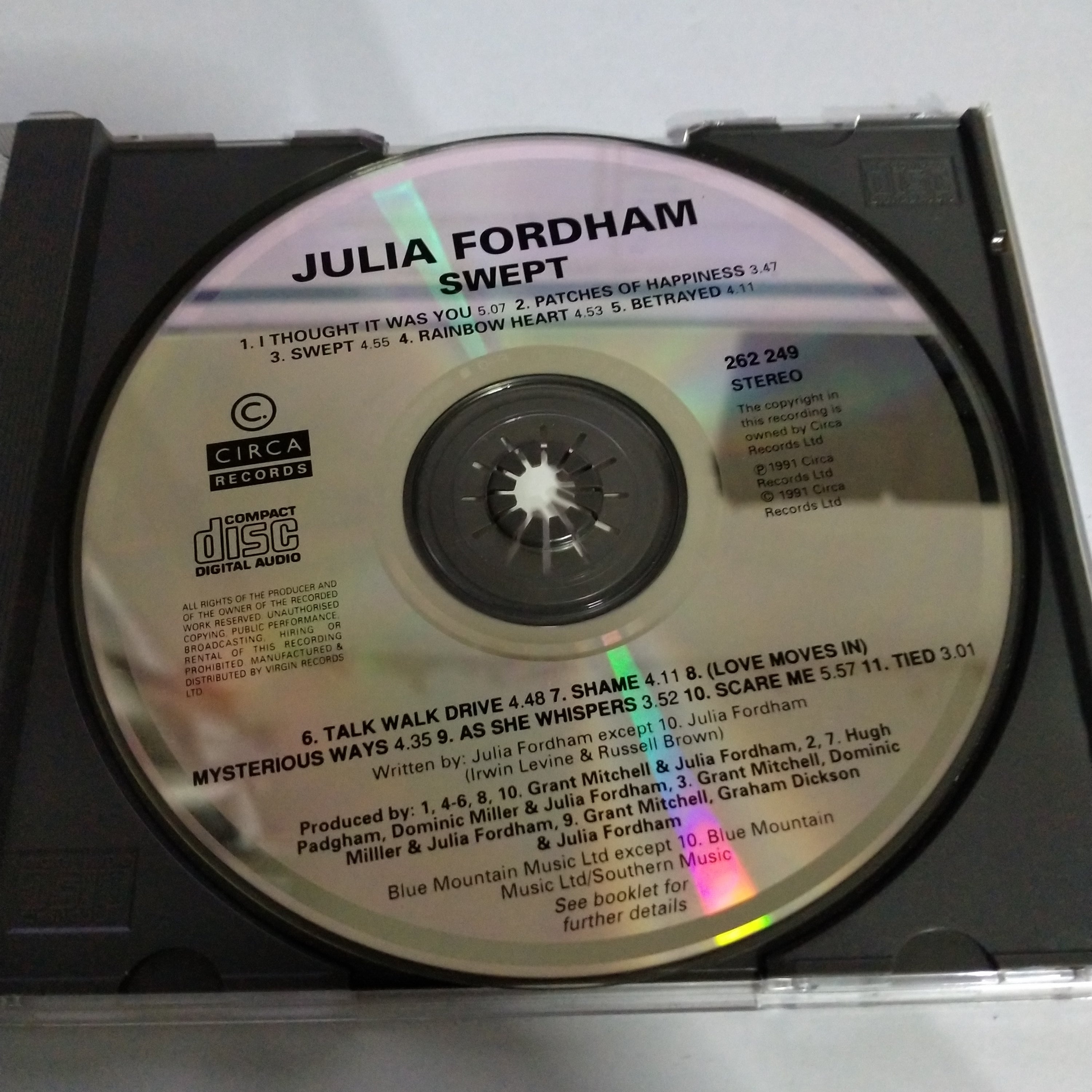 Buy Julia Fordham : Swept (CD) Online For A Great Price – Restory Music