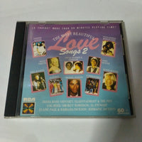 ซีดี Various - The Most Beautiful Love Songs 2 CD VG+