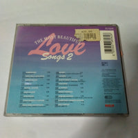 ซีดี Various - The Most Beautiful Love Songs 2 CD VG+