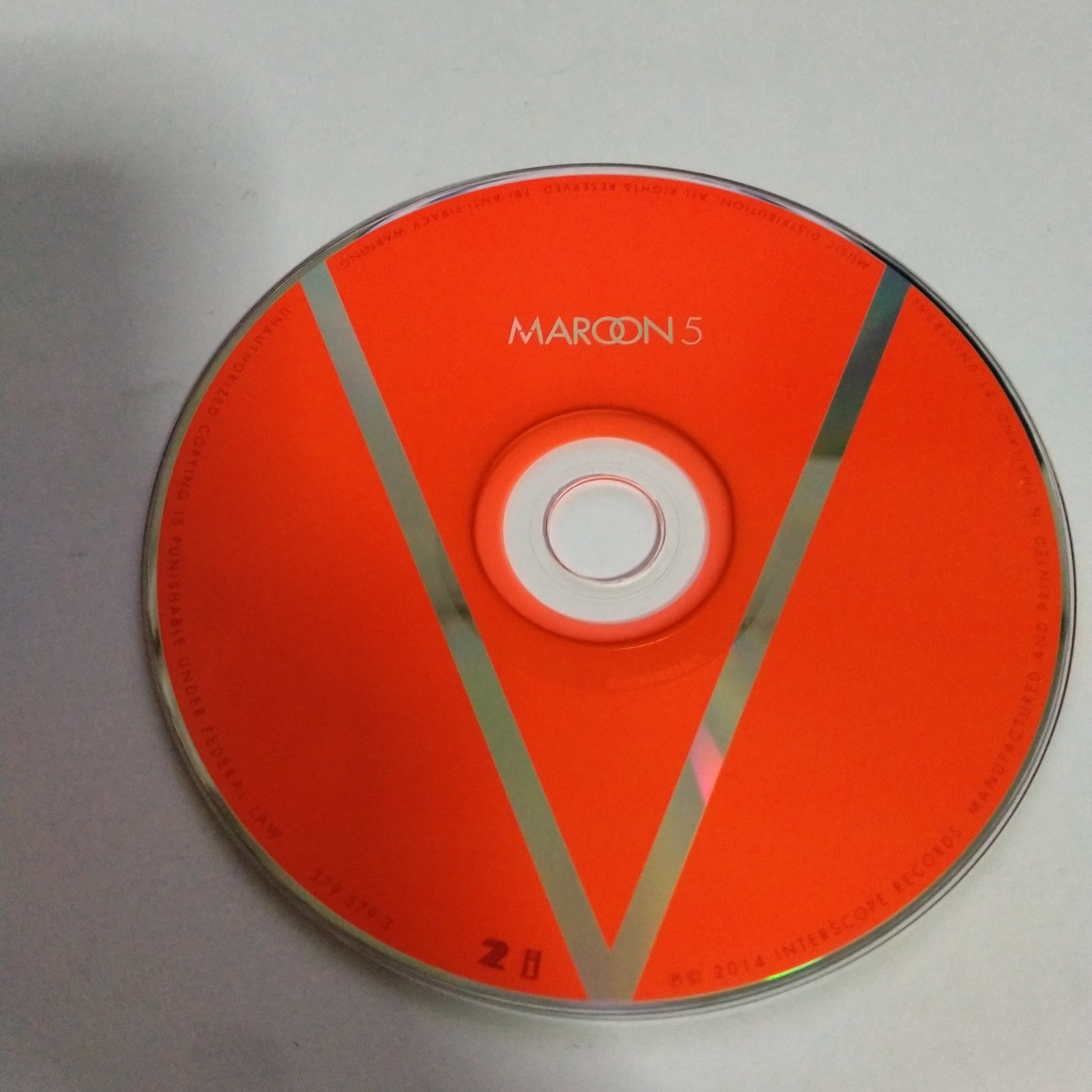 Buy Maroon 5 : V (CD) Online for a great price – Restory Music