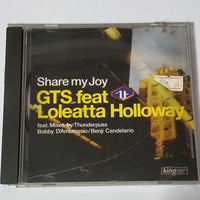 ซีดี GTS Feat Loleatta Holloway - Share My Joy CD VG
