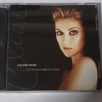 ซีดี celine dion - let's talk about love CD VG