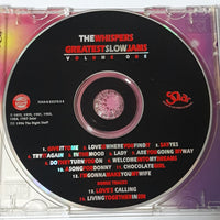 ซีดี The Whispers – Greatest Slow Jams Volume One CD VG