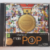 ซีดี Various - Champ Of Pop Male Vol.3 CD VG+ แผ่นทอง