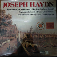 แผ่นเสียง Joseph Haydn - Philharmonia Hungarica, Antal Dorati - Symphony No. 103 Es-dur "Mit Dem Paukenwirbel" • Symphony No. 104 D-dur "Londoner" Vinyl VG+