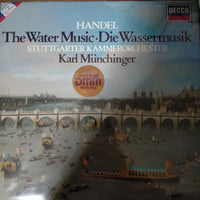 แผ่นเสียง Georg Friedrich Händel - Stuttgarter Kammerorchester, Karl Münchinger - The Water Music - Die Wassermusik Vinyl VG+
