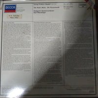 แผ่นเสียง Georg Friedrich Händel - Stuttgarter Kammerorchester, Karl Münchinger - The Water Music - Die Wassermusik Vinyl VG+