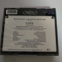 ซีดี Wolfgang Amadeus Mozart, Judith Blegen, Werner Hollweg, Wolfgang Schöne, Thomas Moser, Robert Holl, Das Mozarteum Orchester Salzburg, Leopold Hager - Zaide CD VG+